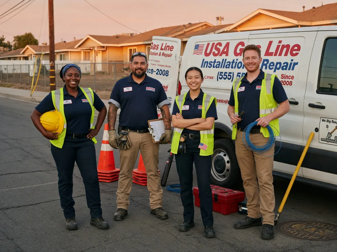 Gas Line Installation company in Valley City, ND